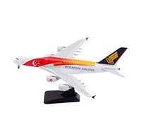 JXYAQTSOF Diecast Aeroplanes 1:400 Fit For Aviation A380 9V-SKI Airbus Alloy Die-cast Model Collectible Display Aircraft Gift