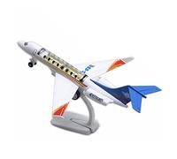 JXYAQTSOF Diecast Aeroplanes 1:400 Fit For Track Inertia Aircraft Music Story Alloy Business Jet Passenger Plane Toy Airplane Model(Blue)