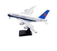 JXYAQTSOF Diecast Aeroplanes 1 400 For A380 Static Die Cast Alloy Scale Passenger Simulation Aircraft Model Collection Display