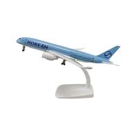 JXYAQTSOF Diecast Aeroplanes 1:400 For Korean Airlines A350 Diecast Airplane Alloy Metal Simulation Plane Model Kit Collection