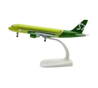 JXYAQTSOF Diecast Aeroplanes 1:400 For Russia Siberia S7 Airlines A320 Airbus Diecast Alloy Airplane Model With Base Home Decor