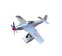JXYAQTSOF Diecast Aeroplanes 1:48 For American P51D Mustang Fighter Alloy Aircraft Model Collectible Toy Gift Souvenir Display