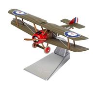 JXYAQTSOF Diecast Aeroplanes 1/48 For World War I British Air Force Sopwith Camel F.1 Biplane Classic Fighter Collection Ornament
