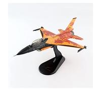 JXYAQTSOF Diecast Aeroplanes 1:72 Fit For Air Force F-16AM F16 Fighter Aircraft Alloy Diecast Model Adult Fans Gift Souvenir