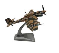 JXYAQTSOF Diecast Aeroplanes 1 72 Fit For Dive Bomber Stuka JU-87 Fighter Alloy Diecast Airplane Model Aviation Ornament