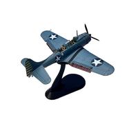 JXYAQTSOF Diecast Aeroplanes 1/72 For Army SBD Dauntless Dive Bomber Battle Of Midway Die-Cast Metal Fighter Aircraft Military Model