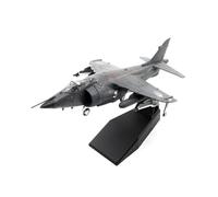 JXYAQTSOF Diecast Aeroplanes 1:72 For British Marines Harrier Jump Fighter Jet Plane Diecast Metal Airplane Aircraft Ornament Model