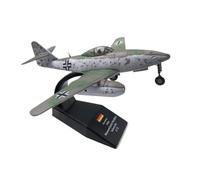 JXYAQTSOF Diecast Aeroplanes 1:72 For German Wwii Jet Fighter Me-262 Simulation Alloy Aircraft Model Finished Decoration