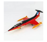 JXYAQTSOF Diecast Aeroplanes 1:72 For HA1040 F-104G German Air Force 1984 Scale Alloy Model Aircraft Transport Aircraft