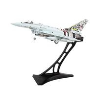 JXYAQTSOF Diecast Aeroplanes 1/72 For Italian Air Force Typhoon S Fighter EF2000 Aircraft Model Die-cast Alloy Aircraft Model Collection