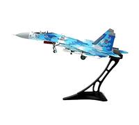 JXYAQTSOF Diecast Aeroplanes 1:72 For SU27 Flanker Metal Alloy Die Cast Scale Simulation Airplane Model Souvenir Display Gift