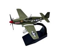 JXYAQTSOF Diecast Aeroplanes 1:72 For US P51 P-51 Mustang Fighter Airplane Aircraft Metal Military Plane Toy Model Collection
