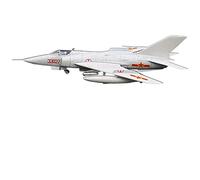 JXYAQTSOF Diecast Aeroplanes 1 72 Scale Chinese Strong 5 Alloy Die Cast Q-5 Strong Five Strike Military For Fighter Model Toy(White)