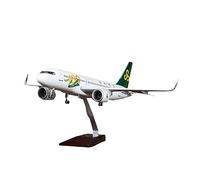 JXYAQTSOF Diecast Aeroplanes 1:80 Fit For Spring Airlines A320 Plane Alloy Die-cast Model Collectible Display Aircraft Souvenir(Standard models (no lights))