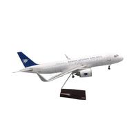 JXYAQTSOF Diecast Aeroplanes 1:80 For Afghan Airlines A320neo Airliner Airplane Model Souvenir Ornaments Collection Adult Gift(With light)