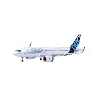 JXYAQTSOF Diecast Aeroplanes 1:80 For AIRBUS A320 Neo Airliner Model Die-cast Resin Aircraft Toy With Lights And Landing Gear(No light)