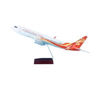 JXYAQTSOF Diecast Aeroplanes 1:85 Scale Die-cast Alloy Aircraft For Boeing B737-800 Hainan Airlines Aircraft Model 47 Cm