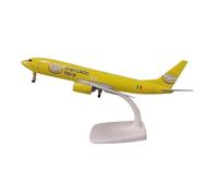 JXYAQTSOF Diecast Aeroplanes 20cm For Mexican Mercado Libre Airlines B737 Airplane Model Replica Aviation Souvenir Home Decoration