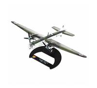 JXYAQTSOF Diecast Aeroplanes Die Cast Army Airplane Model 1/144 Fit For Heinkel HE177 Bomber Airplane Model Toy Fighter Series