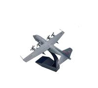 JXYAQTSOF Diecast Aeroplanes Scale Die-casting Metal (with Bracket) 1/200 USAF C130 Hercules Transporter Alloy Military Fighter Aircraft Aircraft Model For Display Collection Or Gift