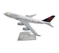 JXYAQTSOF For Delta Airlines Boeing 747 Die-cast Aircraft Model 1:400 Scale Alloy Metal Model Aircraft Display Collection