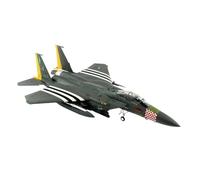JXYAQTSOF For Ha4598 F-15E F15 Fighter Military Model D-Day Commemorative Coated Alloy Model Aircraft 1/72 Scale