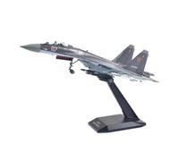 JXYAQTSOF For Russian Air Force Fighter Sukhoi Su-27 Diecast 1:100 Scale Metal Aircraft Military Collectible Model(SU-35 Purple)