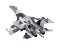 JXYAQTSOF For Russian Air Force Fighter Sukhoi Su-27 Diecast 1:100 Scale Metal Aircraft Military Collectible Model(SU-35 1)
