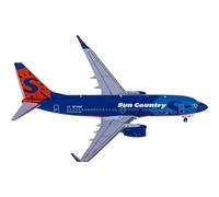 JXYAQTSOF NG models 1:400 Scale for Sun Country Airlines Boeing 737-700 N714SY Diecasts Aircraft Model Planes
