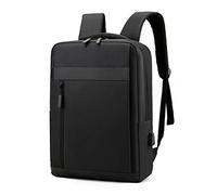 JXYBAGTOP Laptop Backpack Anti-Theft Business Work Travel Backpacks Bag With Usb Charging Port, Durable Water Resistant 15.6 Inch College School Computer Rucksack for Men Women (Black)