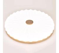JXYDJH LED Ceiling Light for Master Bedroom, Nordic Style Solid Wood Fixtures Dimmable Wood LED Flush Mount Ceiling Light, 3CCT Modern Minimalist Ceiling Light for Living Room, Porch, Laundry Room