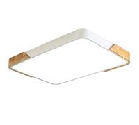 JXYDJH Minimalist White Ceiling Lights Dimmable LED Ceiling Light 1-Pack Flush Mount Circle Close to Ceiling Lighting Fixtures Living Room Warm Lighting for Living Room, Bedroom, Balcony Hallway