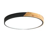 JXYDJH Minimalist White Ceiling Lights Dimmable LED Ceiling Light 1-Pack Flush Mount Circle Close to Ceiling Lighting Fixtures Living Room Warm Lighting for Living Room, Bedroom, Balcony Hallway