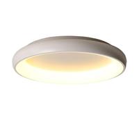 JXYDJH Round LED Ceiling Lamp Matte Black Flush Mount Ceiling Lights LED Warm Ceiling Light Fixture 23.6 Inch, 36W Ceiling Mount LED Ceiling Llamp for Master Bedroom Hallway Laundry Room Entryway