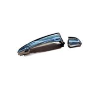 JXYFFS Exterior Door Handle Cover Exterior Door Handle for for 2016 2017 2018 2019 2020 Chrome Left and Right Hanle Driver(Right no Hole)