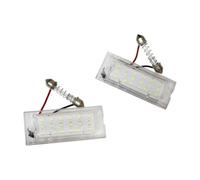 JXYFFS LED Number Plate Light License Plate Lights For B&MW X5/E53 2000-2006 X3/E83 2003-2010 With No Error White Number Lamps