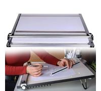 JXYQ A2 Magnetic Drawing Board,Adjustable Angle Drawing Board,Drawing Board Table Stand,with 6 Adjustable Working Angles (60x70cm)
