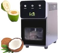 JXYQ Coconut Opener Machine, Fully Automatic Electric Tool for Quick Coconut Cutting, Efficient Opening for Stalls, 20S Cut Time, 6-8 cm Diameter