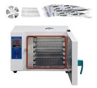 JXYQ Constant Temperature Air Blast Drying Oven, Stainless Steel, Digital Lab Thermostatic Oven with LCD Backlight Display, Can Control The Temperature From 50-300°C Galvanized-16L