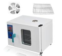JXYQ Drying Oven Lab Oven, 500W Horizontal Electric Blast Drying Oven with Intelligent Temperature Controller, Vacuum Drying Oven for Industrial, Schools, Research Institutes 15.6L-Galvanized