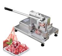 JXYQ Heavy Duty Bone Cutter Knife for Commercial Kitchen Meat Processing - 25cm Blade, Ideal for Butchering and Meat Preparation