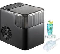 JXYQ Ice Maker Machine,1.4L Portable Ice Cube Maker,12kg/24H, 9 Ice Cubes in 6 Mins, Self-Cleaning Ice Makers with Basket and Scoop