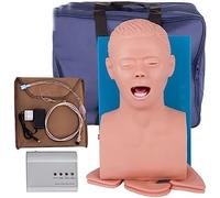 JXYQ Intubation Manikin Study Teaching Model Airway Management Trainer Intubation Manikin Study Tracheal Simulator Oral Nasal Intubation Manikin Training
