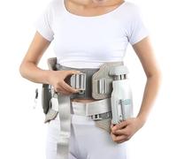JXYQ Lumbar Traction Device, Lower Back Brace, Tractor Lumbar Disc, Adjustable Space Between The Waist Dish Scoliosis Brace Lumbar Decompression Device Belt