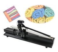 JXYQ Manual Crockmeter, Dry-Wet Rubbing Fastness Tester,with Counting Indicator, 10 Color Transfer Testing,for Textiles, Knitwear