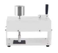 JXYQ Manual Crockmeter Rubbing Tester, Dry Wet Fastness Tester with 16mm Friction Head, 20 Handle Turns for Color Fastness Evaluation