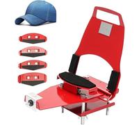 JXYQ Manual Screen Printing Machine for Hats and T-Shirts, 4 Interchangeable Platen, for DIY Printing Projects