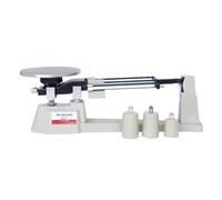 JXYQ Triple Beam Mechanical Balance Scale, 0.1g-2610g Lab Analytical Weight Set with 3 Weights, Accuracy 0.1g, No Need Battery, for Electronics, Scientific Research, Food