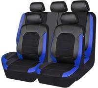 JXZHENG 5 Pcs Universal Car Seat Covers for Isuzu D-Max (2022), Comfortable Breathable Durable Auto Seat Protectors,C