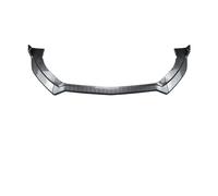 JXZHENG Car Front Lip For FORD Mustang MK6 2015-2017, Performance Front Bumper Splitter Lip Car Diffuser Body Kit Spoiler Car Front Spoilers, Carbon Fiber Texture